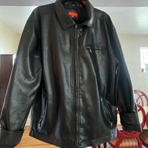 NDX Black Leather Jacket